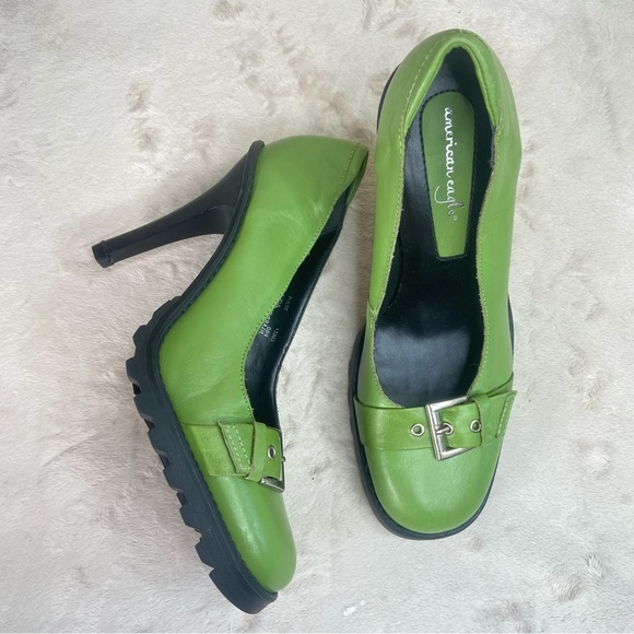 NWOT American Eagle Square Toe Chunky Heel - Picture 4 of 17